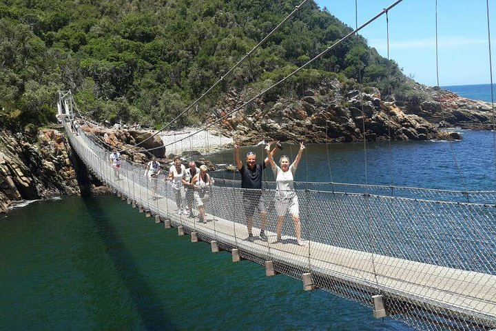 Tsitsikamma suspension bridge walk